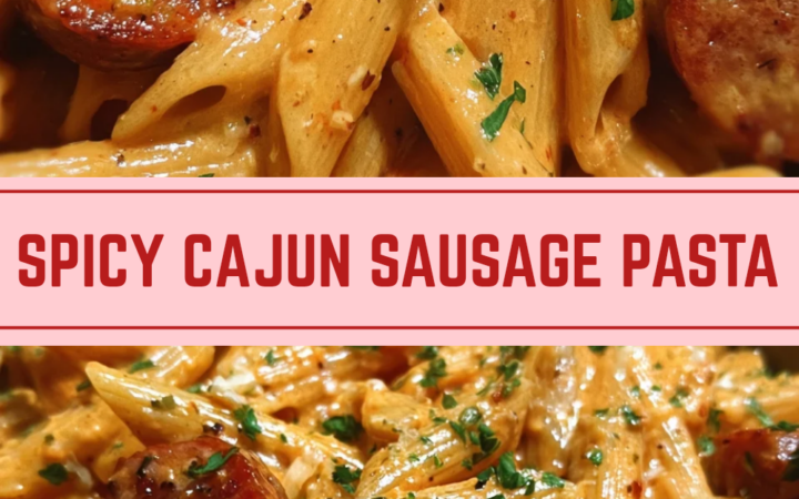 cajun sausage pasta