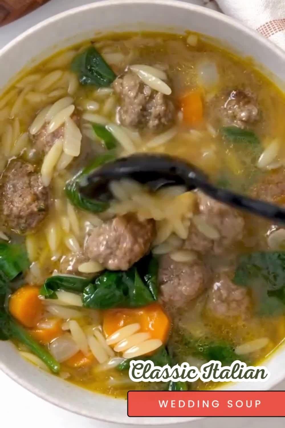 Italian Wedding Soup Recipe With Orzo