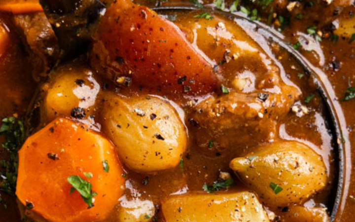 crockpot thick beef stew
