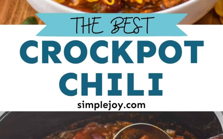 easy chili recipe crockpot