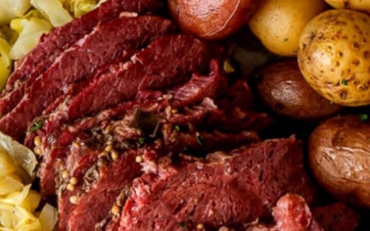 slow cooker corned beef and cabbage