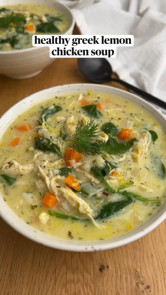 greek lemon chicken soup