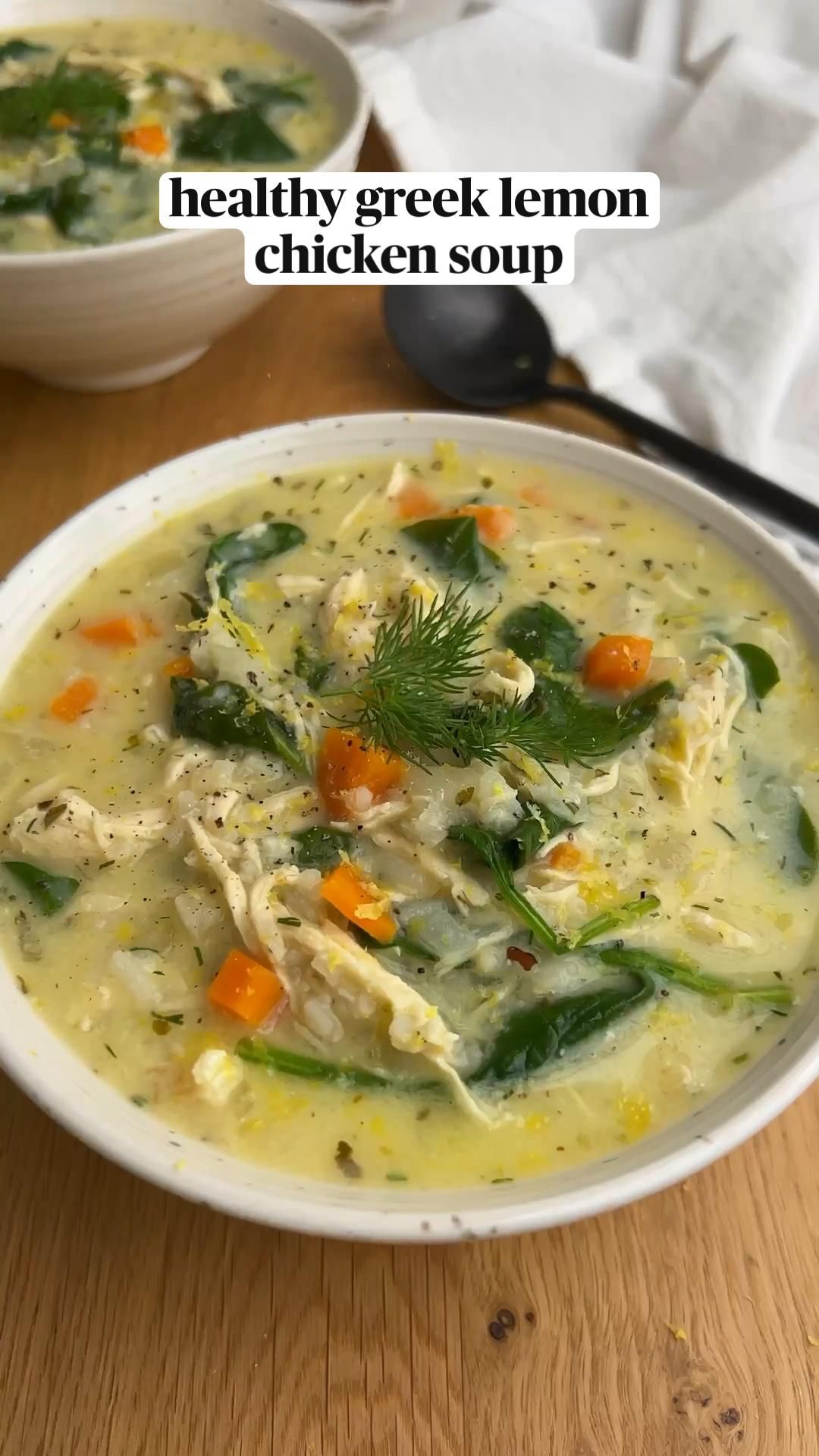 Greek Lemon Chicken Soup (Avgolemono)