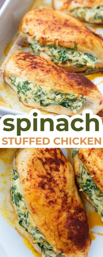 spinach stuffed chicken recipe