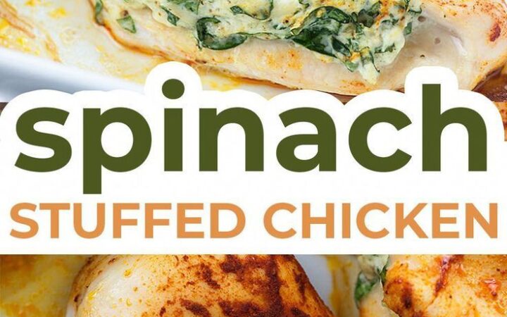 spinach stuffed chicken recipe