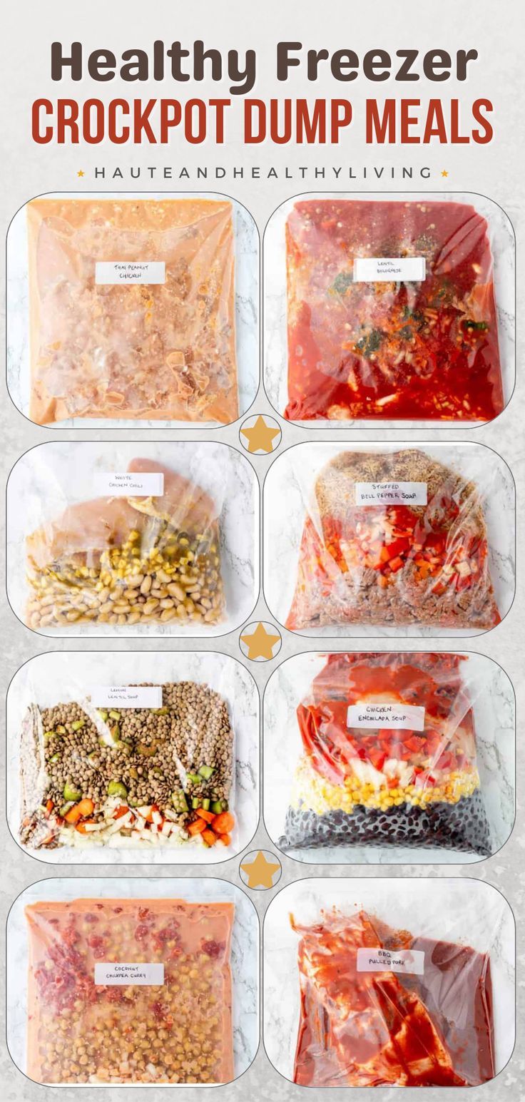 Easy Freezer Meals
