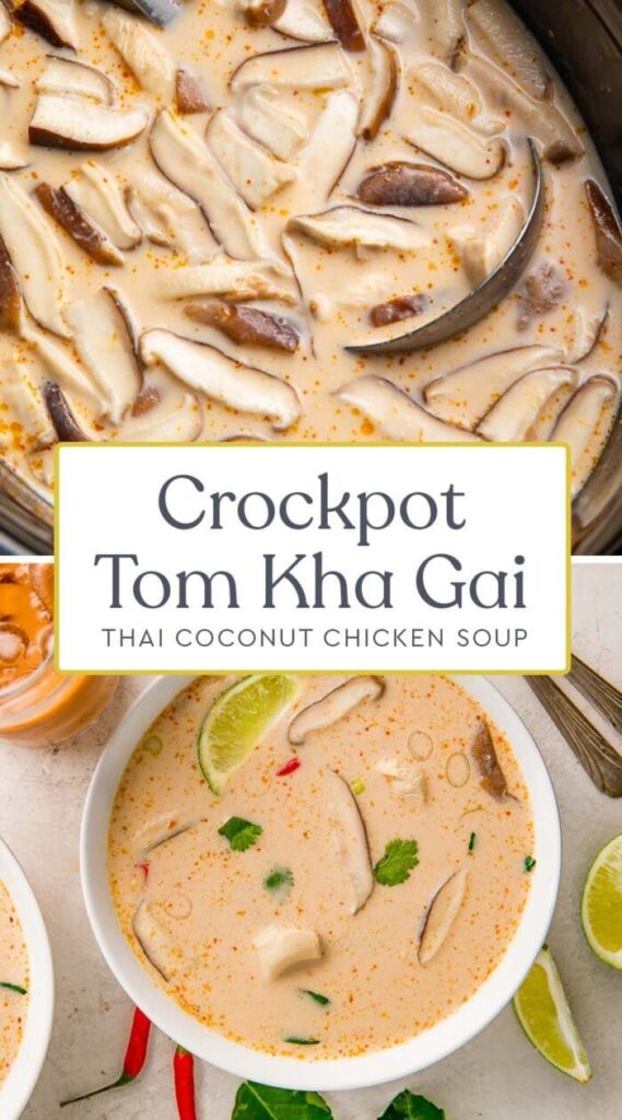 slow cooker tom kha soup