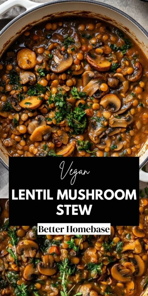 easy mushroom stew recipe