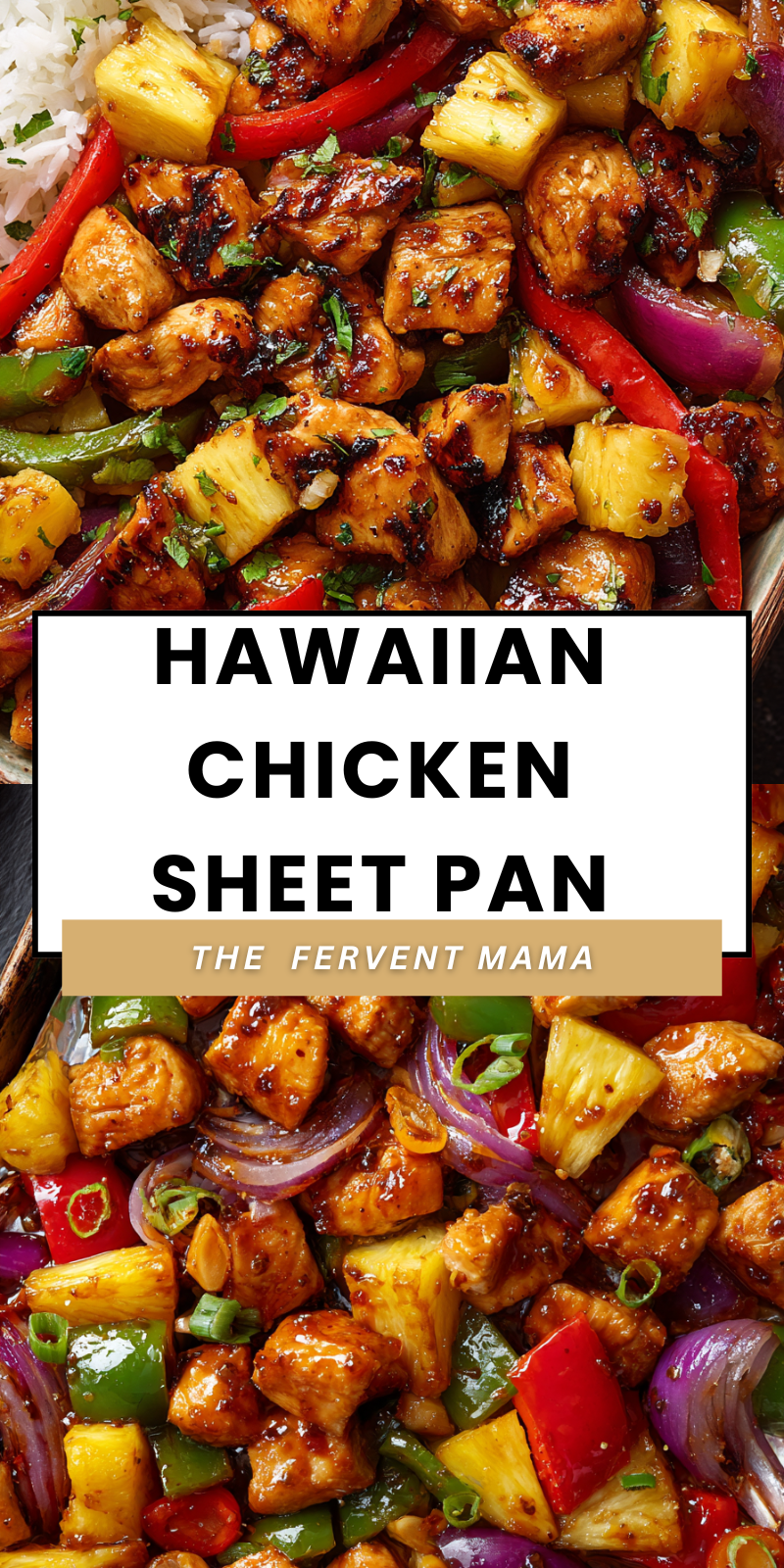 Sheet Pan Chicken Sausage and Rainbow Veggies