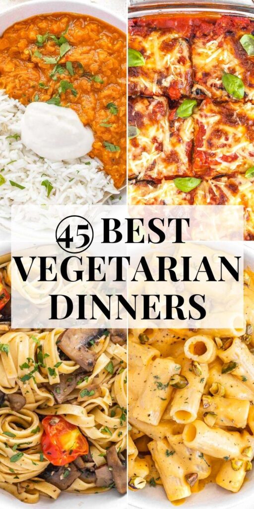 easy meatless dinner recipes