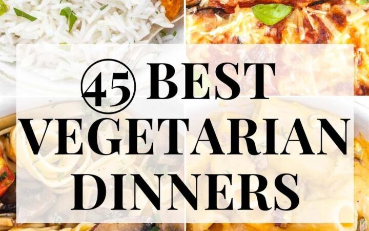 easy meatless dinner recipes
