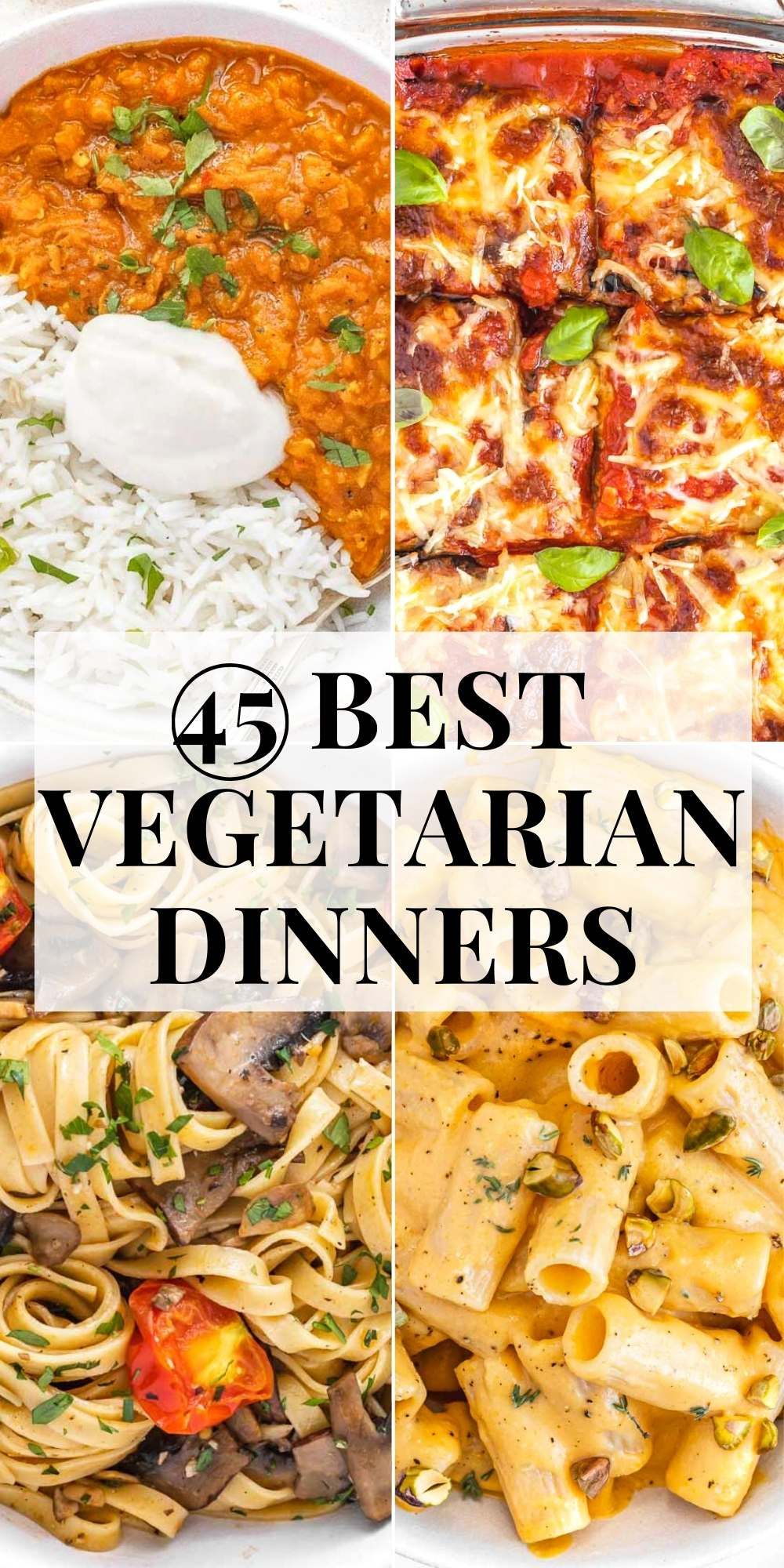 Easy Meatless Dinner Recipes