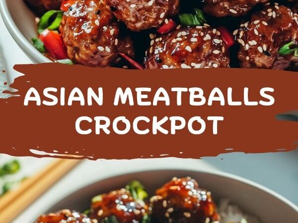 asian meatballs crockpot