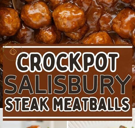 easy crock pot salisbury steak