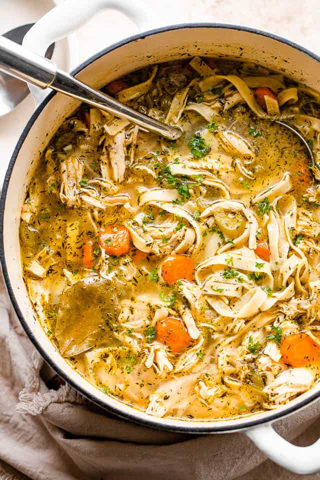 simple chicken noodle soup