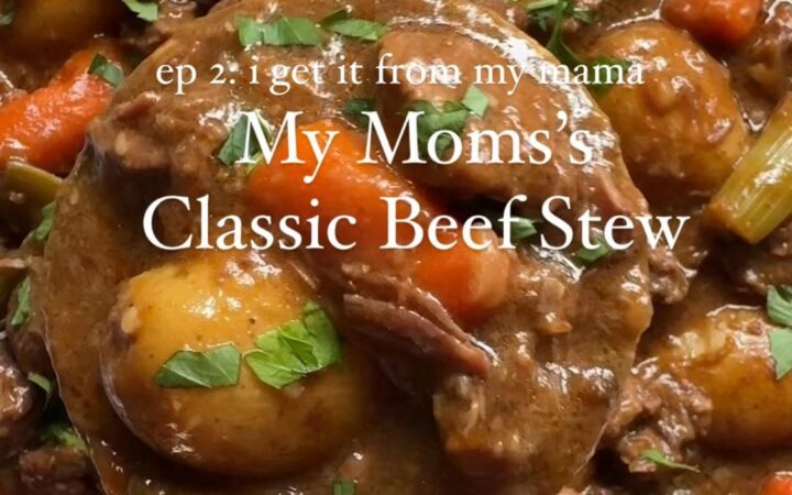 beef stew in the oven