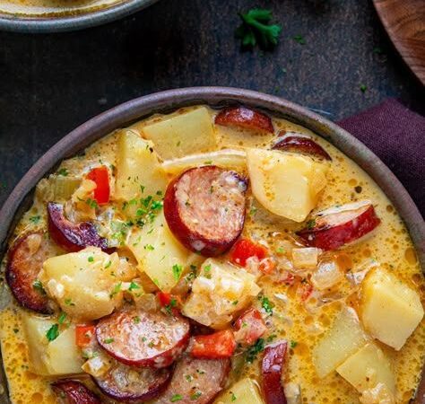 cajun sausage soup recipe
