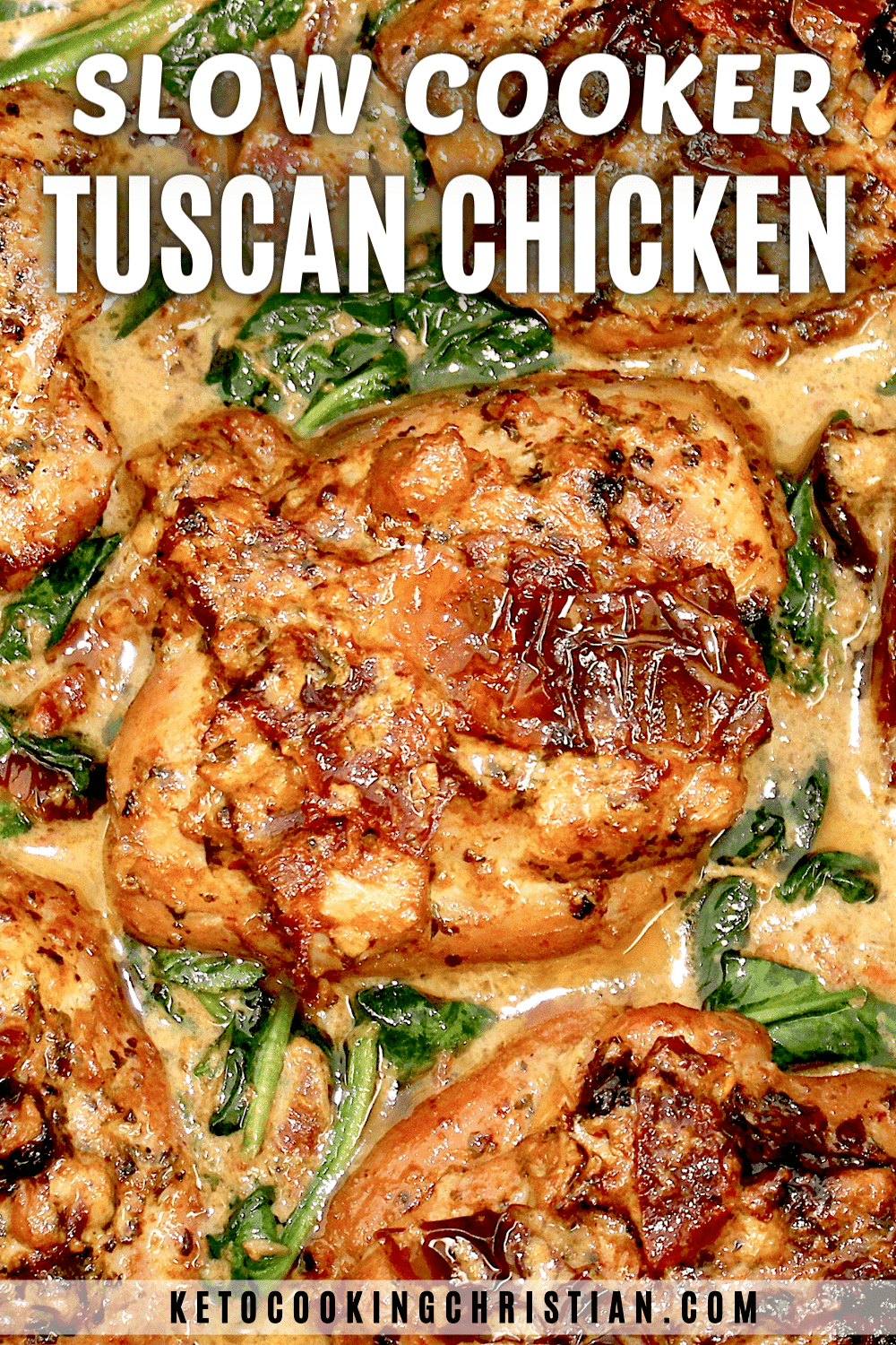 Slow Cooker Tuscan Chicken