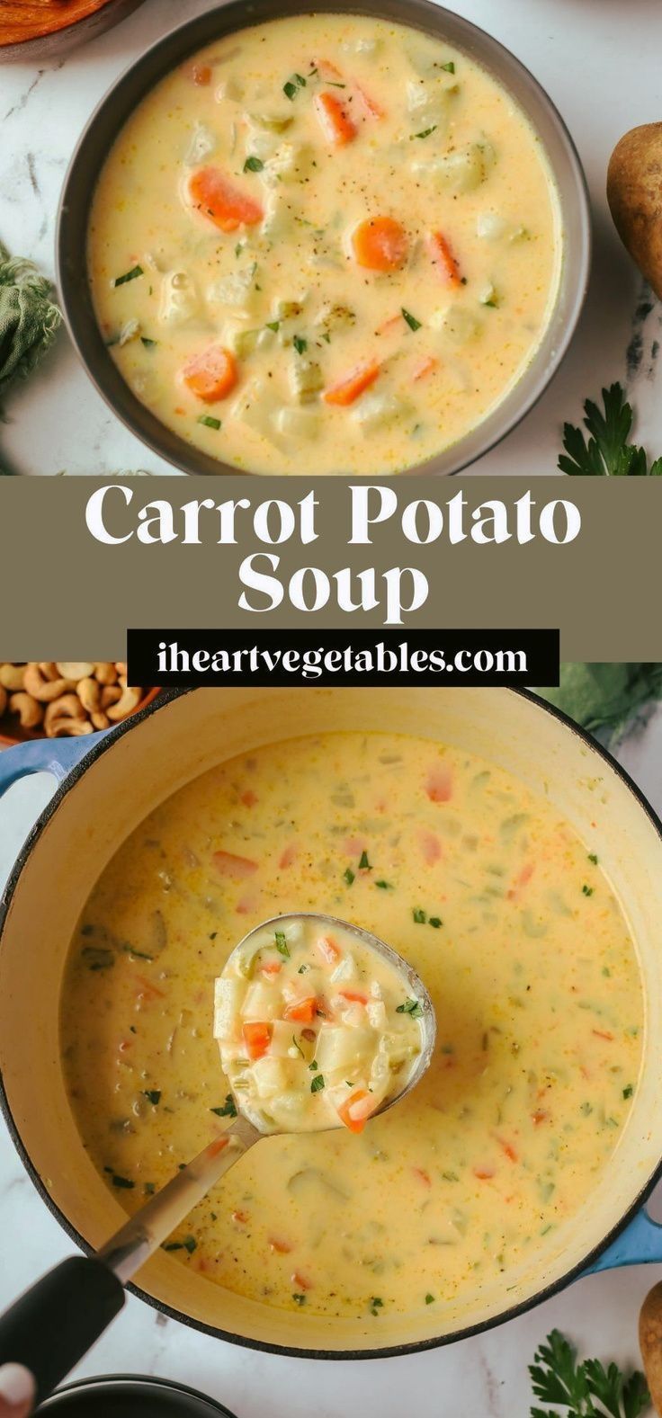 Creamy Vegetarian Potato Soup