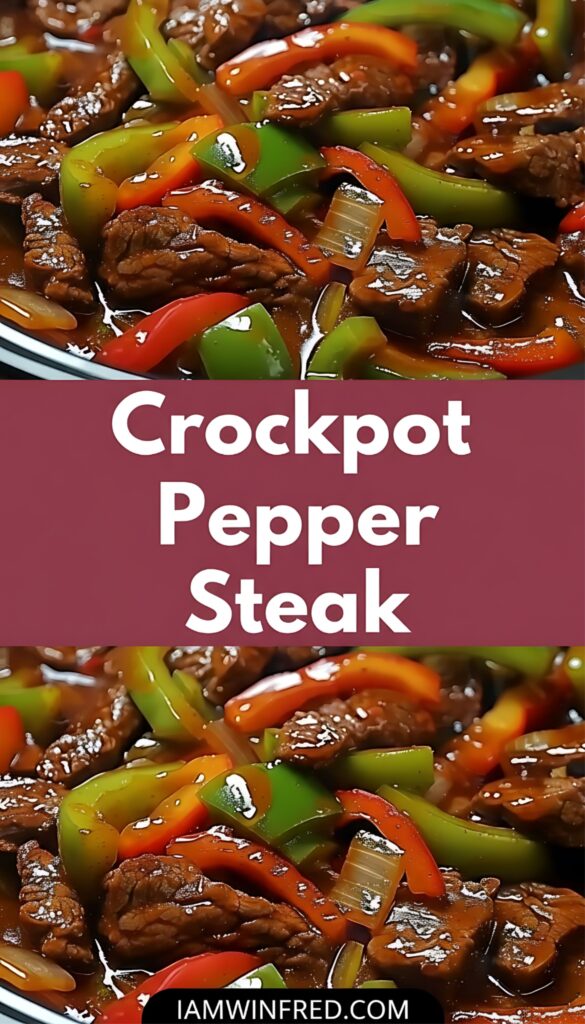 crockpot pepper steak easy
