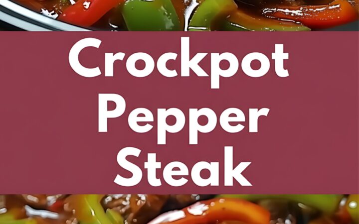 crockpot pepper steak easy