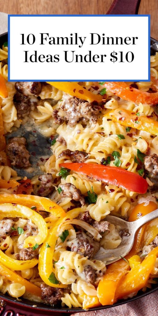 dinner meals under $10