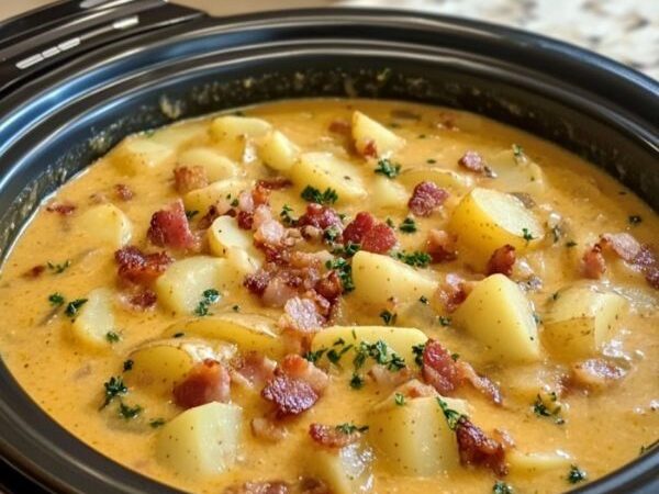 potato chowder crockpot recipe