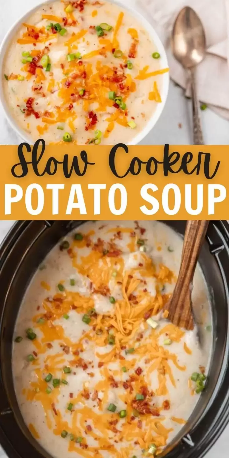 Loaded Baked Potato Soup Crockpot With Cream Cheese