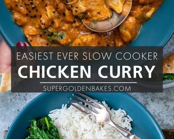easiest slow cooker chicken curry