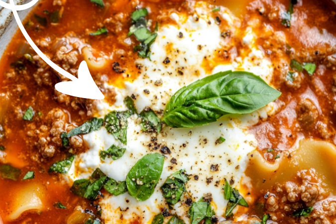 crockpot lasagna soup recipe