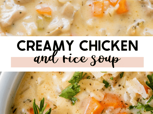 creamy rice soup recipe