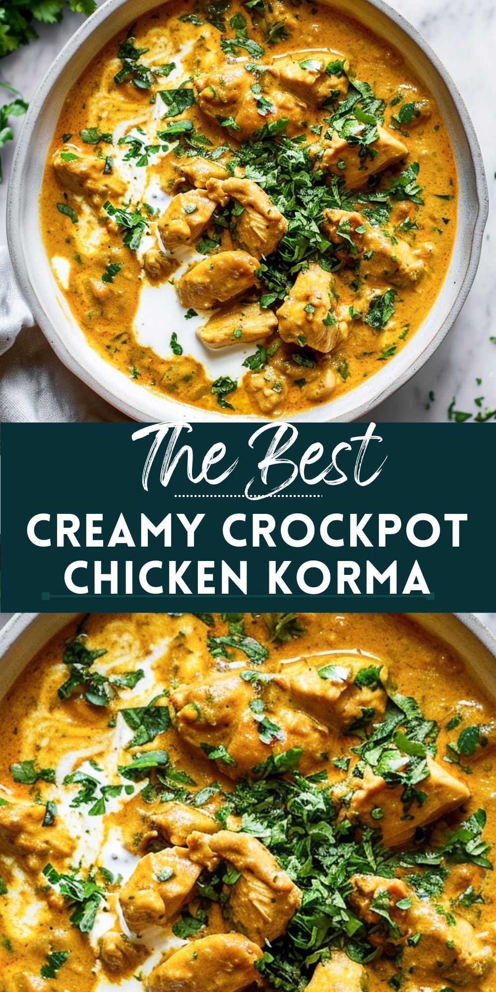 The Best Slow Cooker Chicken Korma
