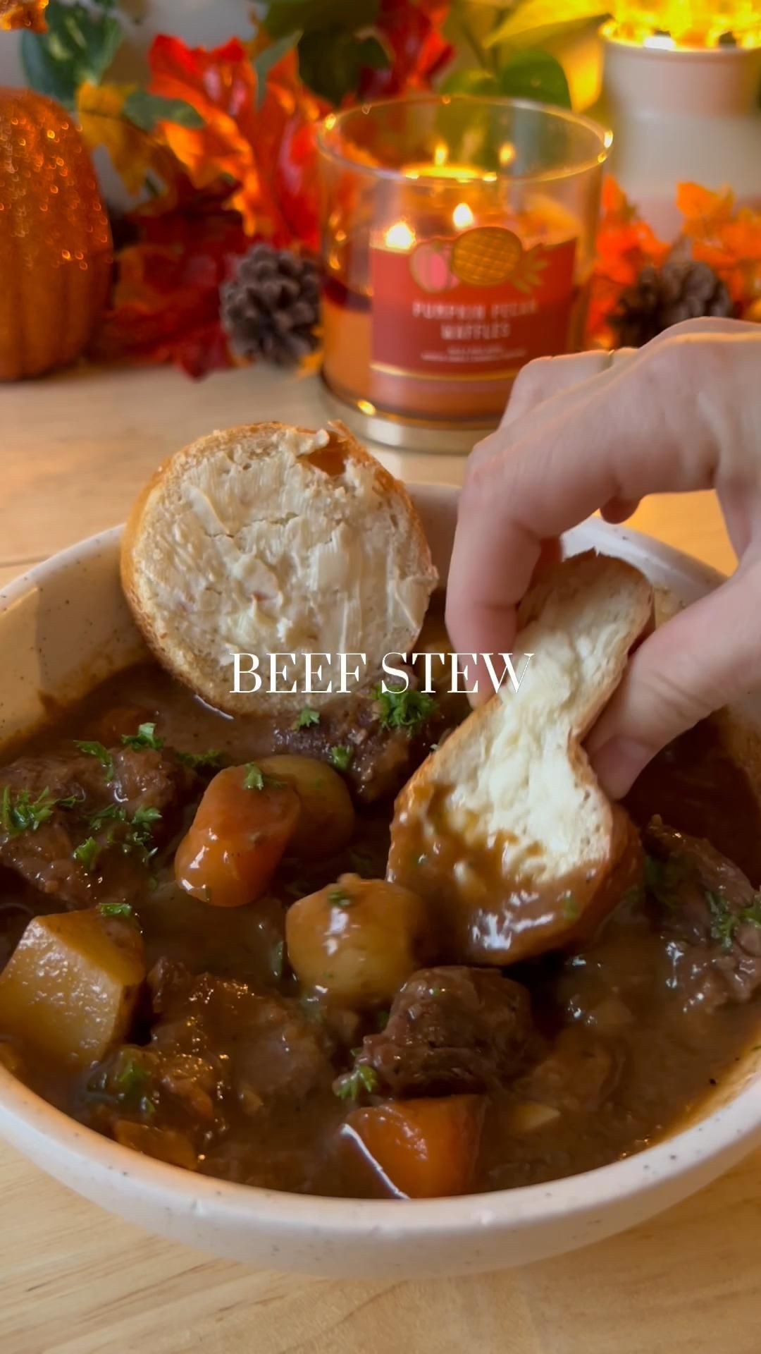 Beef Stew with Carrots & Potatoes