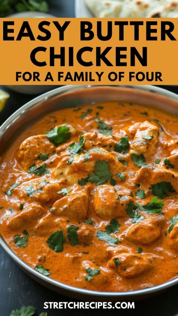 easy butter chicken recipe