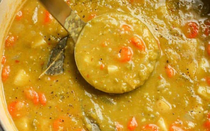 lentil and split pea soup recipe