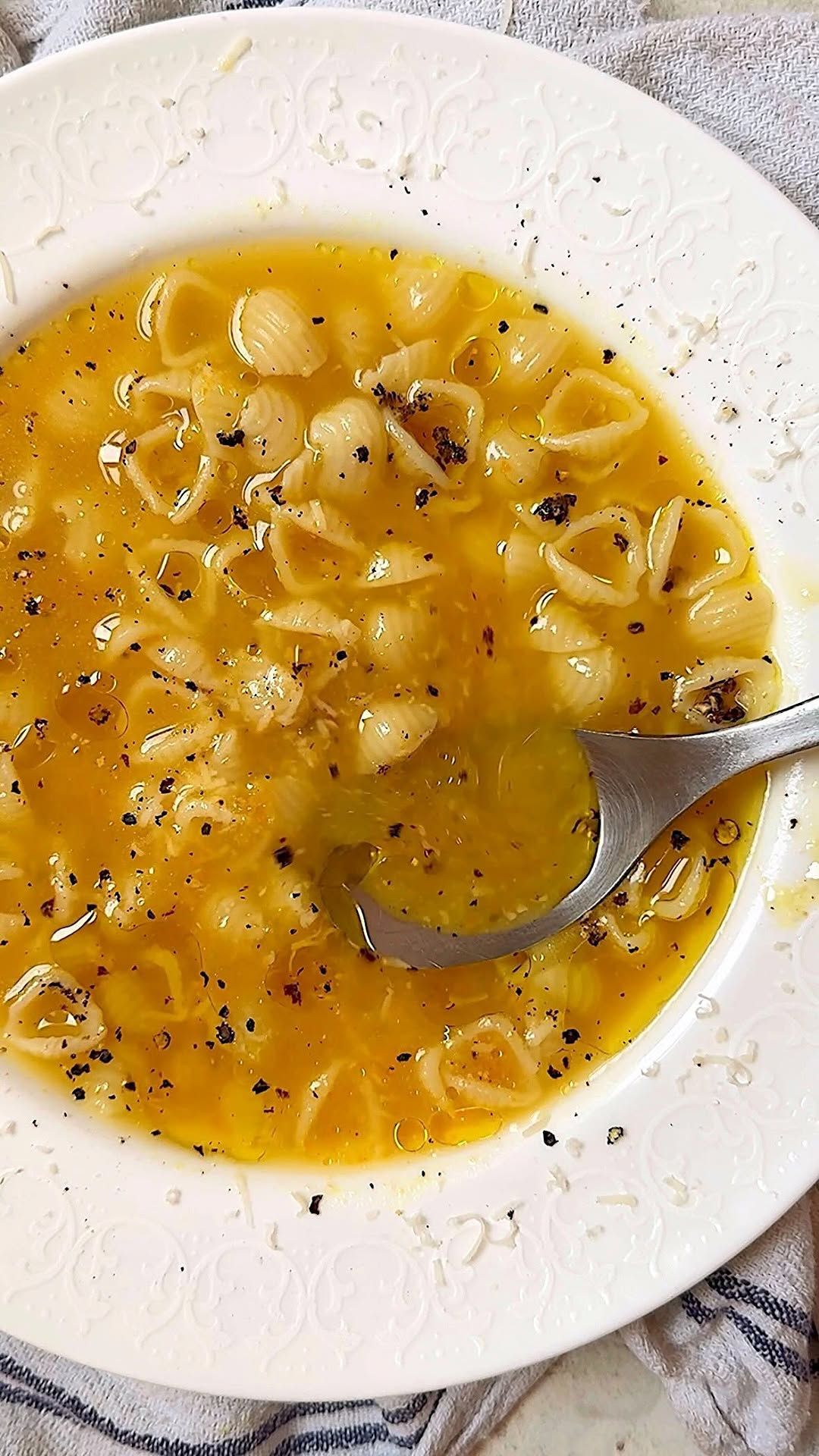 Pasta Broth Soup
