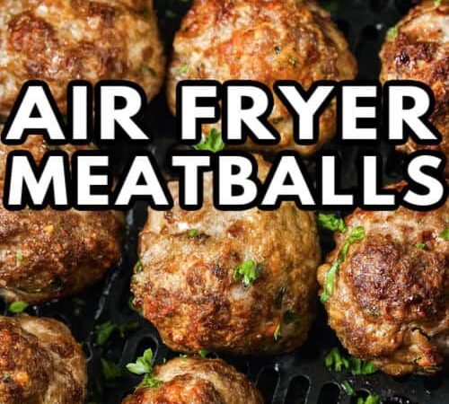 air fryer meatballs easy