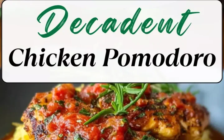 pasta pomodoro with chicken