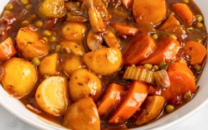 comforting vegan stew recipe