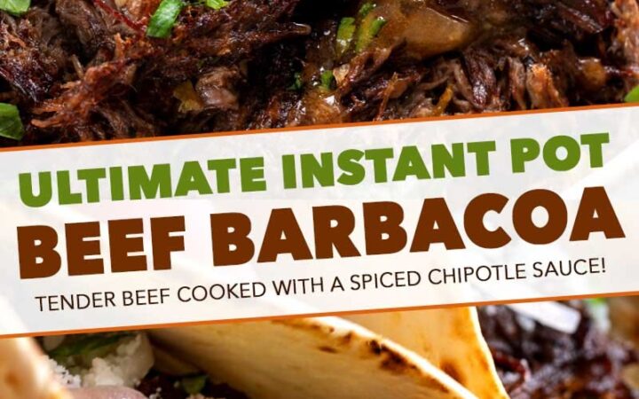instant pot barbacoa recipe