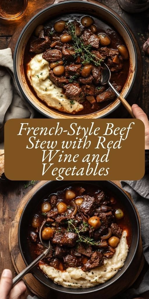 french style beef stew with red wine
