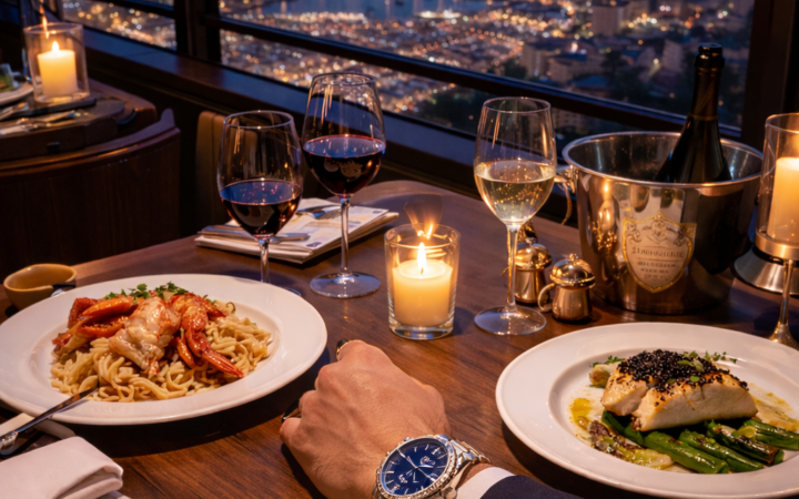 easy steak and shrimp dinner for two