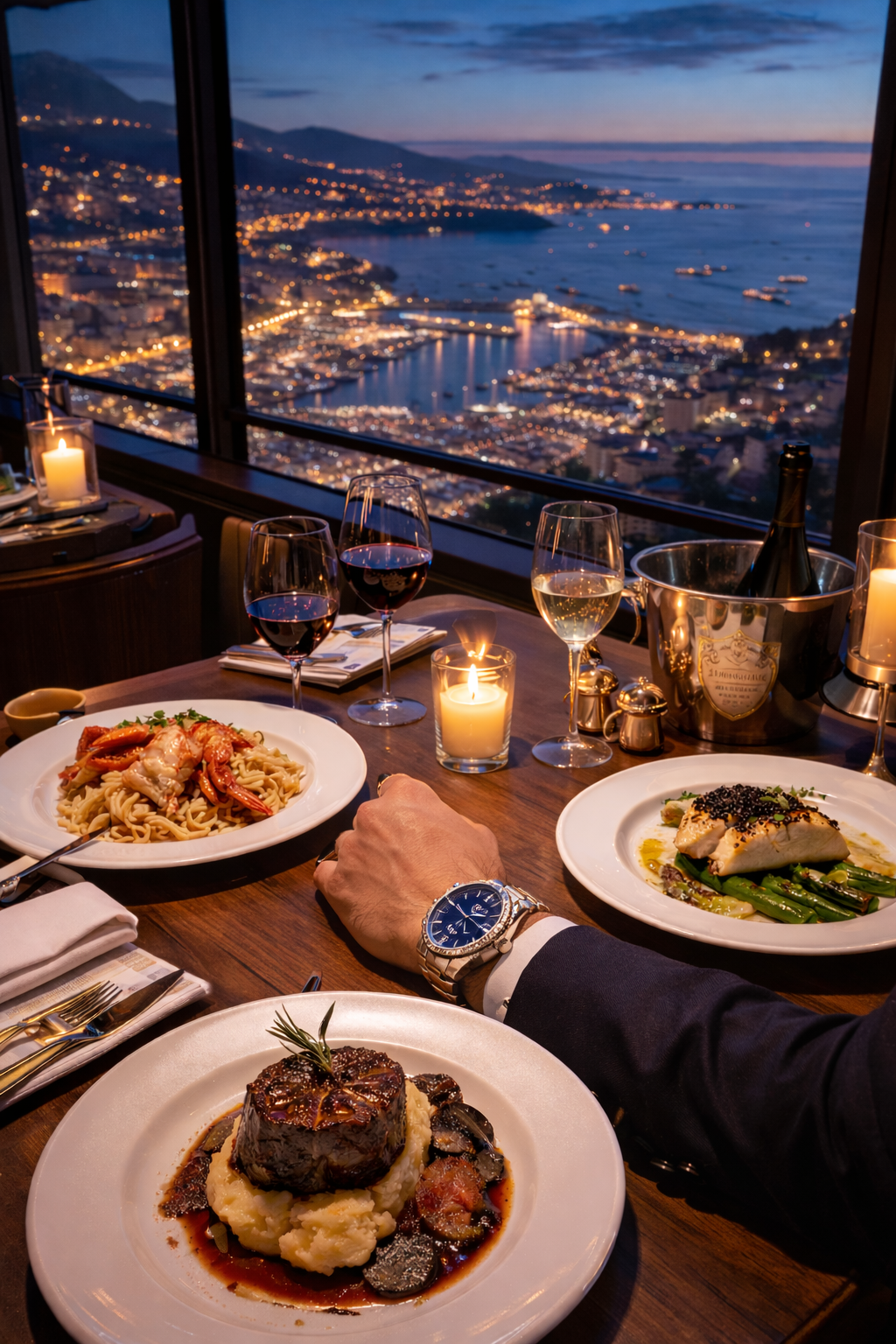 City Lights Dinner for Two