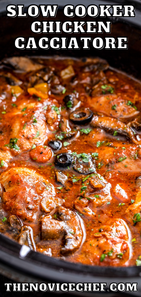 crock pot chicken cacciatore
