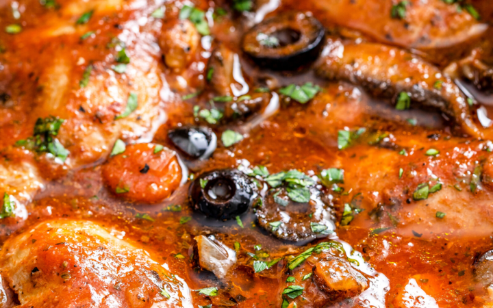 crock pot chicken cacciatore