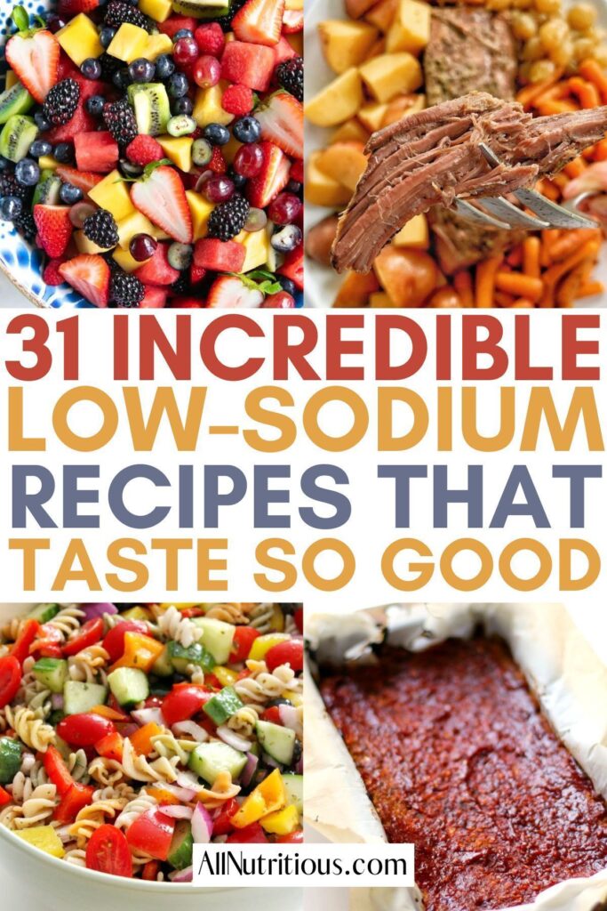 healthy no salt meals