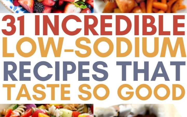 healthy no salt meals