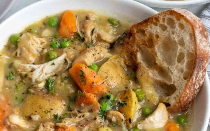 slow cooker chicken stew