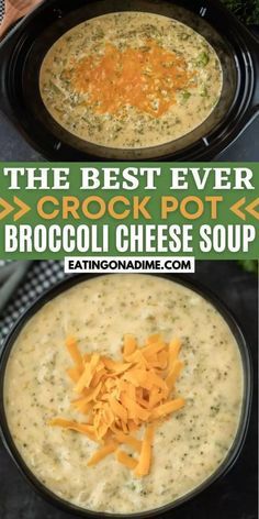 cream of broccoli soup recipe crock pot