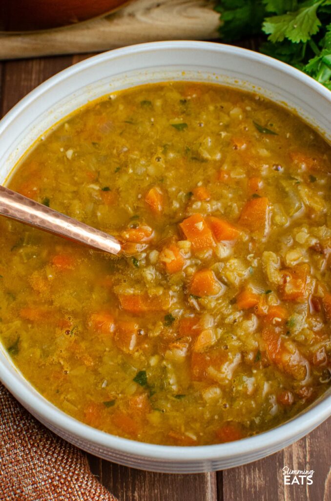 veg and lentil soup